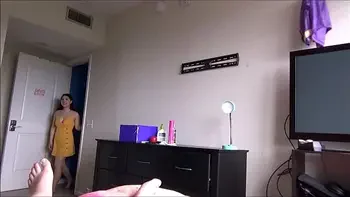 Big Breasted Asian Step Sister Massages Big Step Brother - Mina Moon - Family Therapy