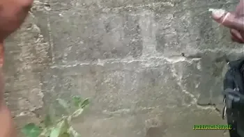 She got fucked on her way back from farm