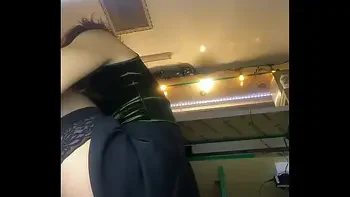 Sexy long leg girl voyeur upskirt flashing