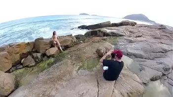 Boquete no gaúcho nas rochas