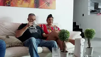 My stepmother gives me a blowjob while Apu rests.