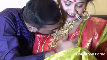 Newly Married Indian Girl Sudipa Hardcore Honeymoon First night sex and creampie - Hindi Audio