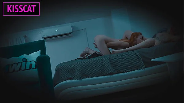 S3E4: Step mom shocked when step son cum in step daughter while share bed sex