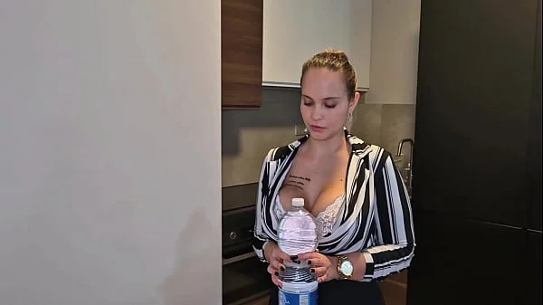 Secretary slut goes Wet, Jennifer Mendez BACK with DP, DVP 3 times pee & cum in mouth
