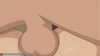 Boruto ver a Hinata lavando as louças e aproveita para por o pau nas costa dela.