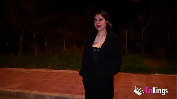 Curvy Spanish babe Lulita Star, shared by 2 Spanish big dicked dudes