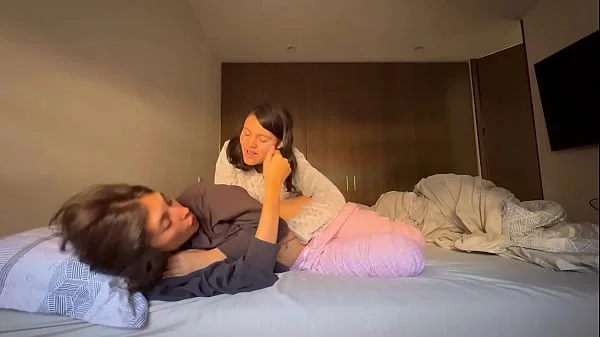 Don't make noise!! I don't want my husband to find out about my lesbianism!!