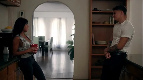 Sexy Asian Ember Snow Has Her Dry Spell Broken By The Stud Victor Ray