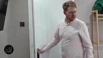 Cuckold ffm payback with creampie and cummy kiss