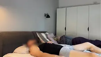 I sat on my husband's face while my stepmom was sleeping next to us. Free use.