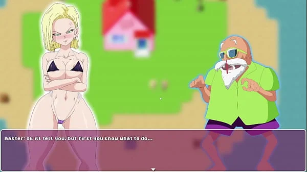 Android 18 steamy sex with giant huge cock using wet deep pussy dragon ball xxx
