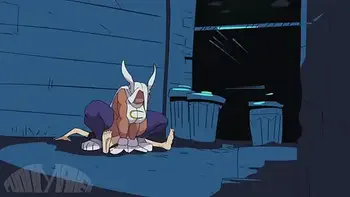 My hero academia mirko y kaminari