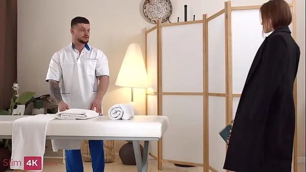 Nicole Murkovski - Flexible teen gets massaged and DP