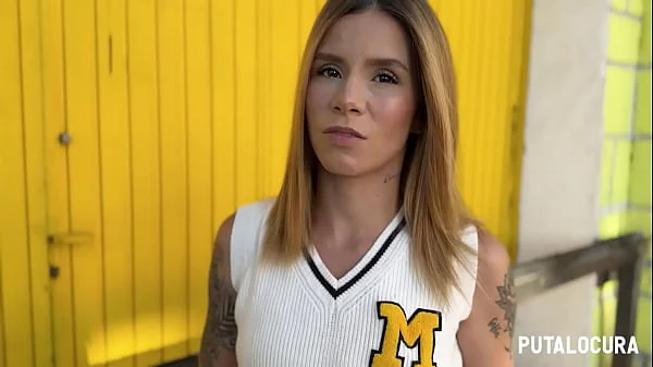 PutaLocura - Skinny latina rubia Ashley Ross es pillada por Torbe y follan duro