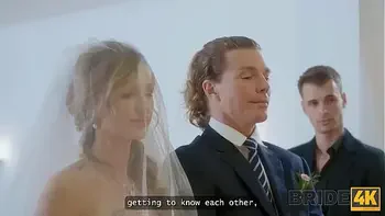 Bride is a whore for the last time. BRIDE4K compilation
