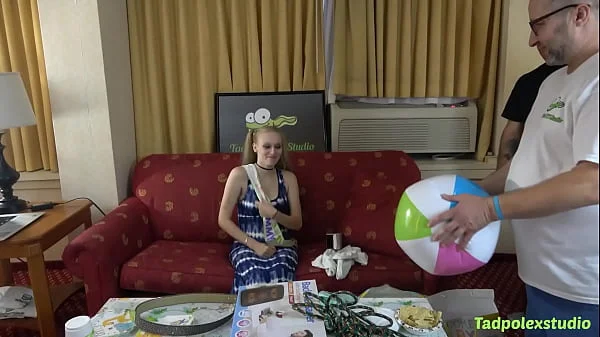 Luna Lips' Gangbang, Pregnant Pussy Fucked By Many Horny Hung Cocks!