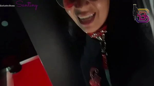 EU VI MINHA ESPOSA DE COLEIRA COM O NEGAO DOTADO E CHEGUEI NA BALADA ELA DEU PRA TODO MUNDO