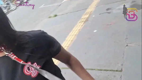 EU VI MINHA ESPOSA DE COLEIRA COM O NEGAO DOTADO E CHEGUEI NA BALADA ELA DEU PRA TODO MUNDO