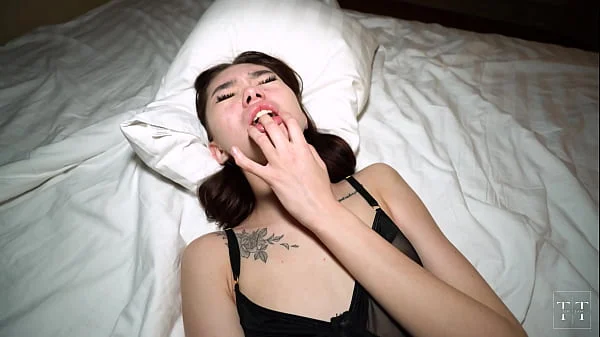 Asian slut made me ride her all night long