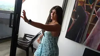 Sharing bed with my MILF stepmother in lingerie