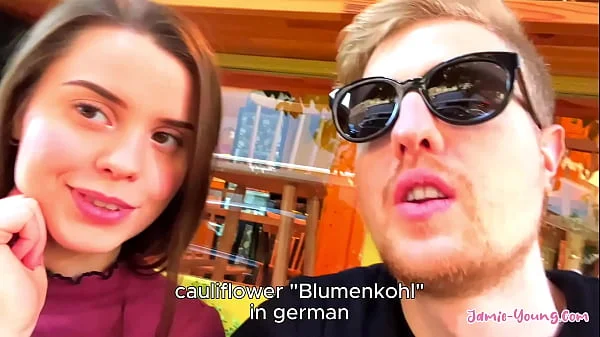 Teenie Gets Juicy Cum In Mouth!! | Sex Vlog Jamie Young in Athens