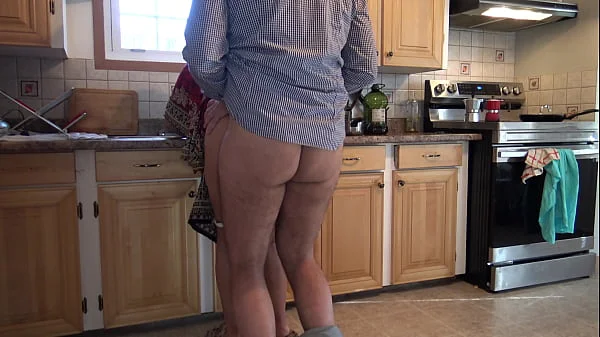 Turkish stepmom is SHOCKED when her stepson licks his own cum out of her pussy