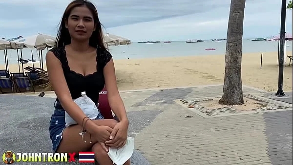 JohnTronX- fucking young Thai Teen and creampie her