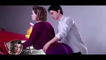 My MILF Stepmom Stuck in the Garage - 3D Hentai Animated Porn - APOCALUST