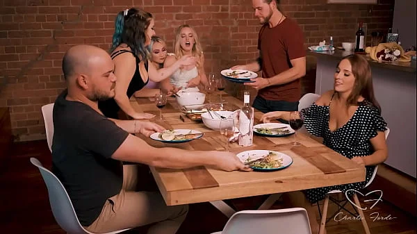 Woody, Violet Devine, Trixie Monroe, Nova, Leo & Charlie's Orgy!