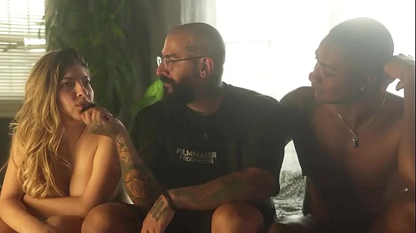 My first time having interracial sex! I fuck my roommate after he caught me spying on him in his bedroom