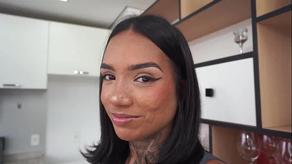 Nick Niquita, perfect body amaxonian Indian cutie, first ever double penetration (DP, Anal, ATM, Monster cock, BBC) OB444