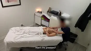 Petite Japanese girl was seduced, and fucked twice during massage