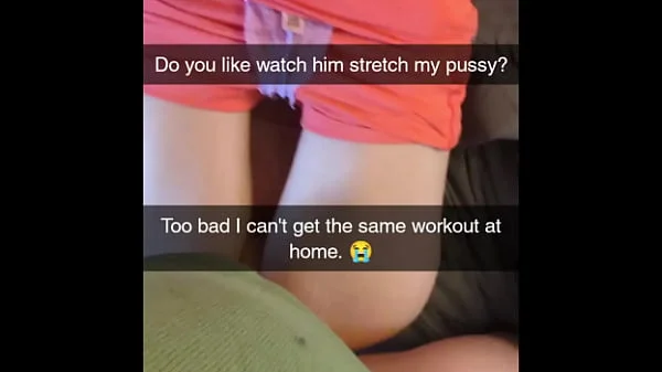 Cheating Amateur Yoga MILF Fucks Fitness Instructor On Snapchat - Cucked And Creampied