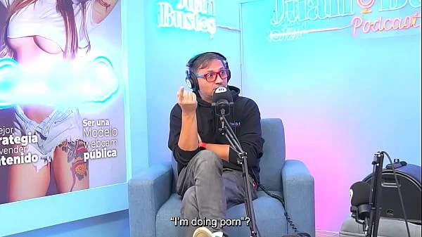 Annie Marin Sexy blonde fucks her friend on Juan Bustos Podcast.