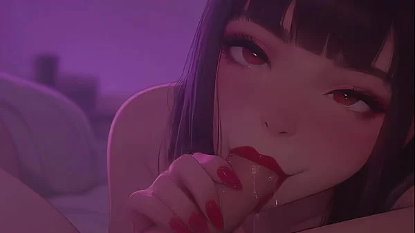 Please Cum In My Mouth - Young Asian Blowjob POV - AI