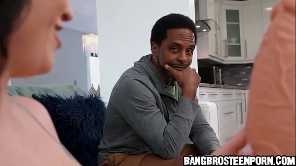 The sexy adult toy sales girl has an appointment with Brickzilla.