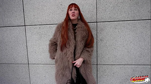 GERMAN SCOUT - Skinny Tall German Redhead Ginger Girl Soley Summer First Time Porn Casting