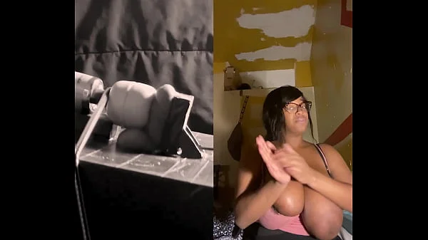 Shy quiet girl with GG tiddies does not like my dick