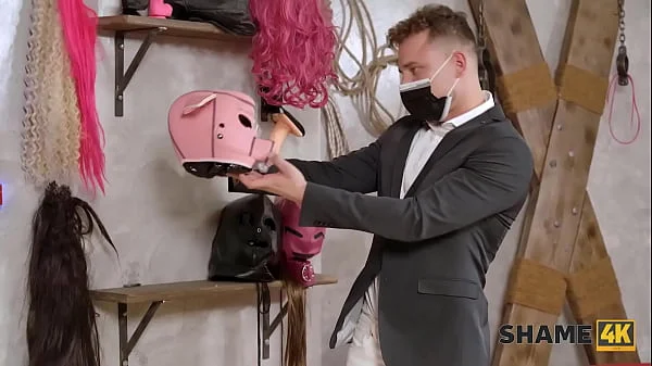 SHAME4K. Pavlos dreamed about fucking her huge tits and being dominated