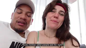 The reporter who sweated, sweated, and re-sweated.