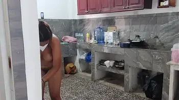 stepdaughter naked, stepfather at home