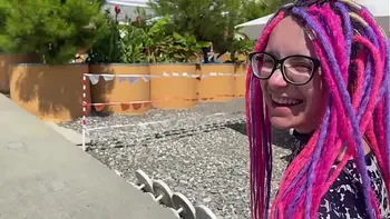 We Film a Crazy Vacation Video with Hard Spanking