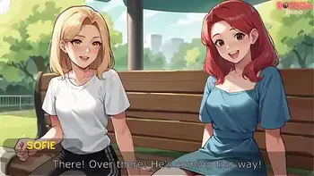 Innocent 18yo sofie show redhead Lily strangers big lolipop for suck