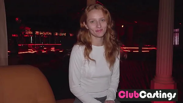 Shy Redhead Wants to be a Stripper by ClubCastings