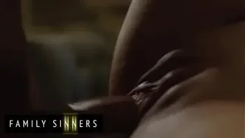 FAMILY SINNERS - Playful MILF Uses Her Big Round Tits To Fuck Her Son-In-Law's Dick And Shoot His Hot Load