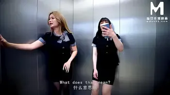 ModelMedia Asia - Department store salesgirl and security guard having anal sex live