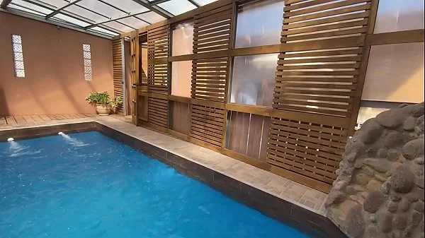 HOLIDAY CREAMPIE- I'm excited to get cought fucking around the hotel pool