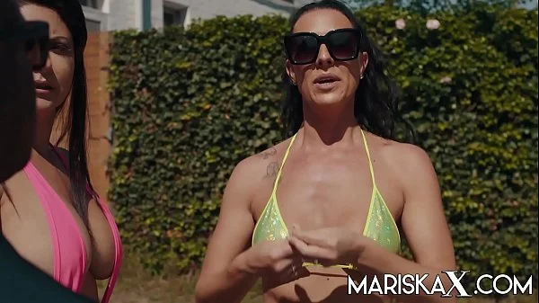 MARISKAX Mariska and Texas Patti pay the rent with sex