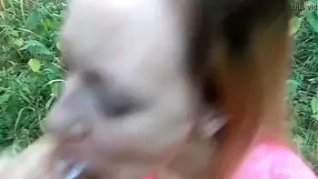 THE STUDENT WAS LOST IN THE FOREST AND IN A MINUTE A STRANGER WAS TAKING HER OUT OF THE FOREST!