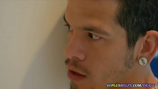 caught spying grandma in the shower